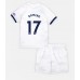 Tottenham Hotspur Cristian Romero #17 Replika Babykläder Hemma matchkläder barn 2023-24 Korta ärmar (+ Korta byxor)